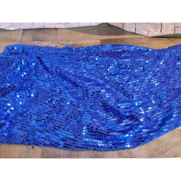 Blue Roberta sequin dress prom formal - Picture 2 of 8